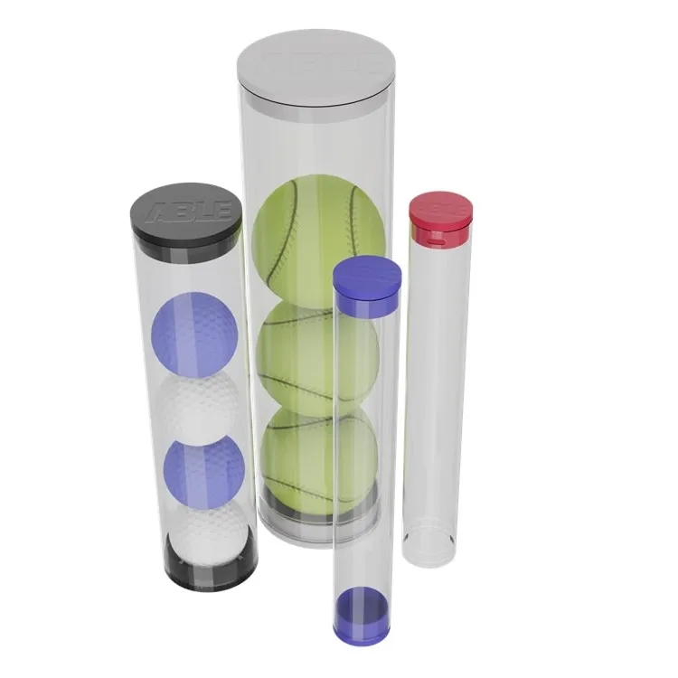custom clear plastic tube packaging manufacturers